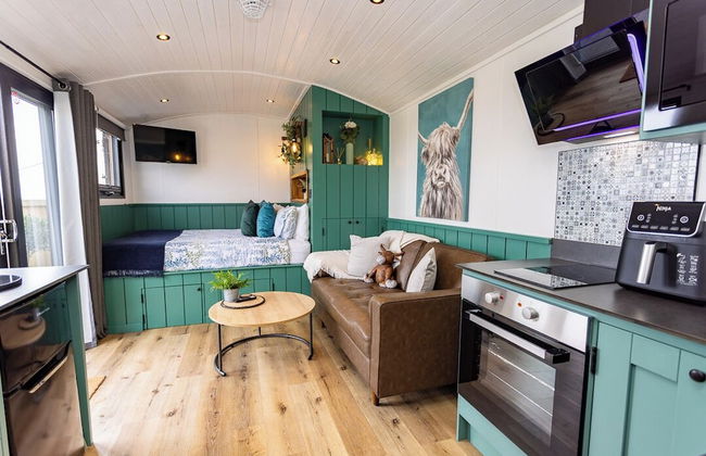 Willows Rest - 1 Bed Shepherd's Hut - Pentlepoir - Foto 31