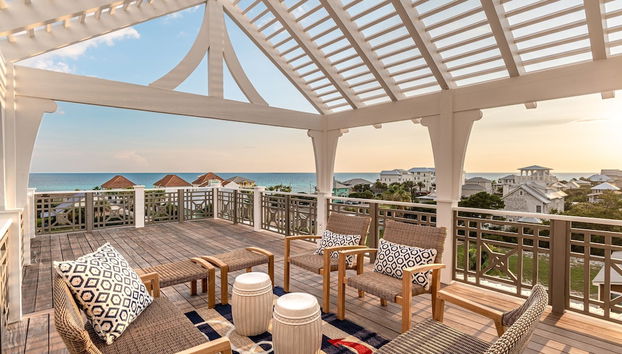 Rooftop Deck Gulf View Pool Firepit Walk to Beach Rosemary Beach - Foto 4, Habitación