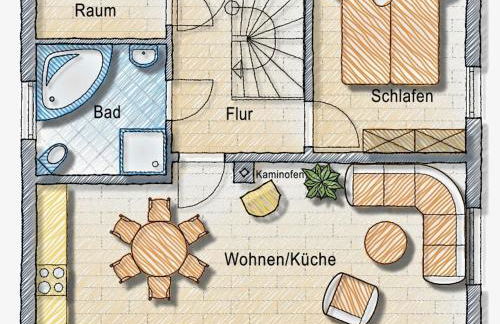 Seeurlaub Müritz - Haus Nordlicht mit Sauna, Kamin, Wallbox, nur 250 m zum Strand - Foto 19