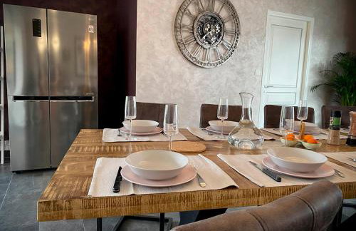 Villa 200m2 avec PISCINE chauffée & SPA & sauna & kota-grill - Foto 33