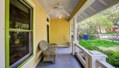 Quiet central home with enclosed yard, deck, grill, central AC, washer and dryer - Foto 4