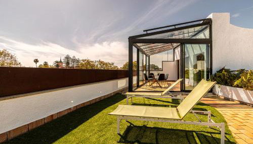Penthouse City Center - Jerez - Foto 4, Garden, sunbed