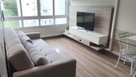 Apartamento completo e com ar-condicionado - Foto 2