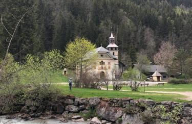Chalet Rivière du Bon Nant Location de 6 à 14 personnes en Haute Savoie - Foto 50