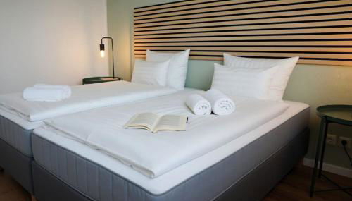 Gemütliches 3-Raum Apartment mit Boxspringbetten, vollausgestattet Küche, Balkon, WLAN, 40 Zoll HD-TV, Parkplätze - Foto 2