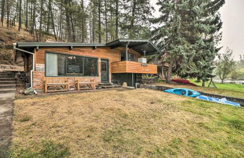 Flathead Lake Waterfront Cabin with Dock and Kayaks - Foto 1
