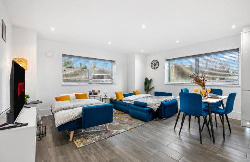 Stylish 2 Bed 2 Bath Hove Apartment - Walk to Station & Beach - Optional Parking - Sleeps 8 - Foto 49