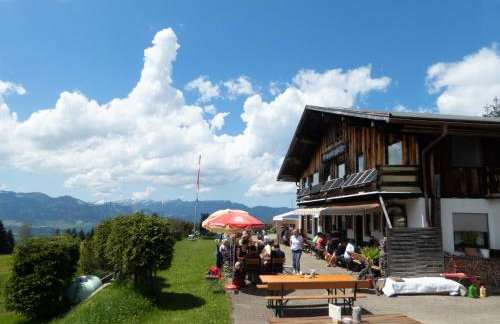 Schöne Ferienwohnung im Allgäu Lauben bei Kempten Urlaub Unterkunft FeWo Bergblick 70qm - Foto 33