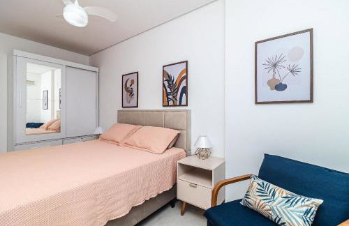 Apartamento Aconchegante e Elegante com Ar-Condicionado, Piscina, Garagem e Varanda Gourmet a 3 min da Praia - Photo 17