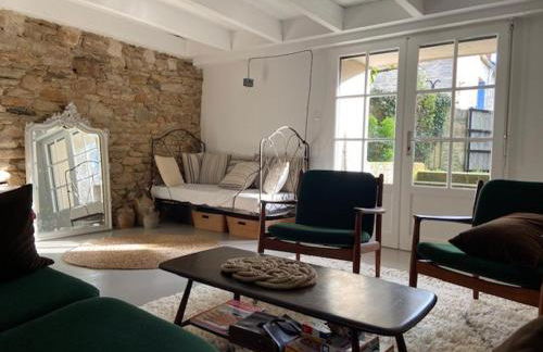 Maison de charme, jardin clos sud, terrasse, 2 minutes plages, au cœur du village de Piriac, 4 chambres 2 SDB. - Foto 15