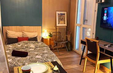 Beau Studio proche de la gare de train - Foto 23