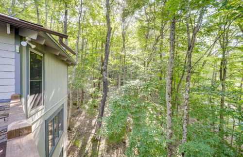 2 Mi to Skiing! Wooded Beech Mtn Retreat with Decks - Foto 29