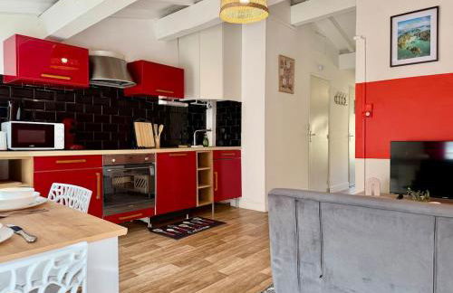 L'Etoile Rouge - T2 Proche Gare et Centre Ville - Foto 14