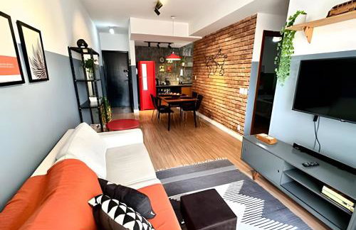 F202 Praia Cond Tranquilo Vaga Ar Elevador - Foto 1