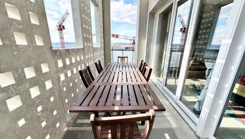 Duplex - Vue Mer exceptionnelle - Quartier Euromed-avec Box - Foto 3