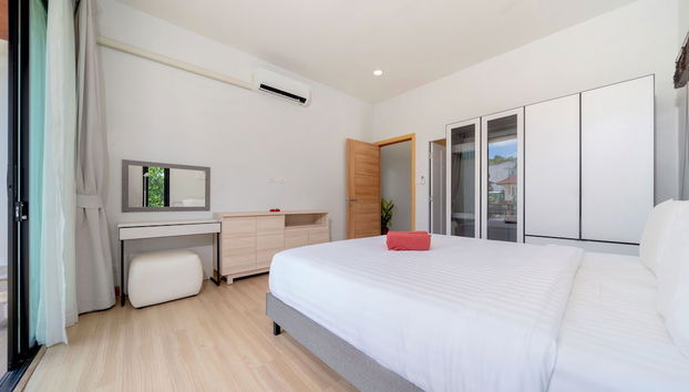 Sleek & Private Pool 2BR Villa Twiky - Foto 4, Habitación