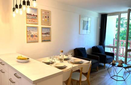 Appt 4 pers-2 CHB-2 SDB-Piscine-Linge inclus-Literies faites à l'arrivée inclus-Parking - Foto 9