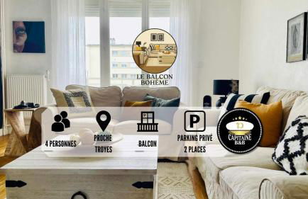 Le Balcon Bohème - Troyes à pied et Parking - Photo 1