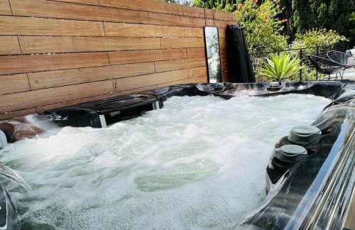 Hillside Luxury MidCentury Modern Spa Retreat View - Foto 42