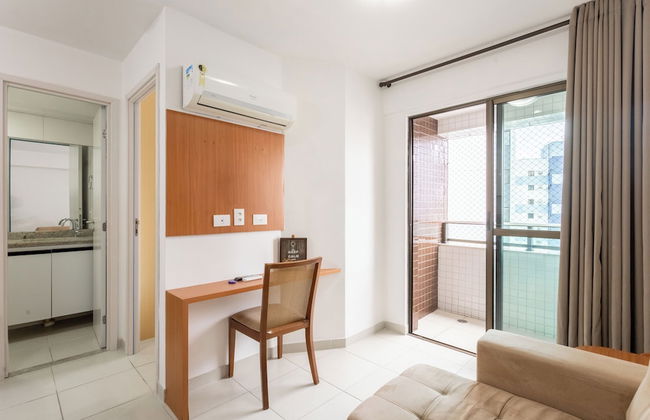 Lindo Flat no Beach Class Santa Maria em Boa Viagem - Foto 59