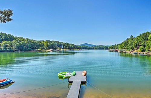 Nottely Lake Home with Hot Tub, Dock, Kayaks and Games - Foto 1