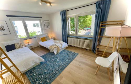 Große 80qm 3 Zimmer Wohnung, nahe Messe & Klinikum, 2x 55" Smart TV, Netflix, Keyless - Foto 1