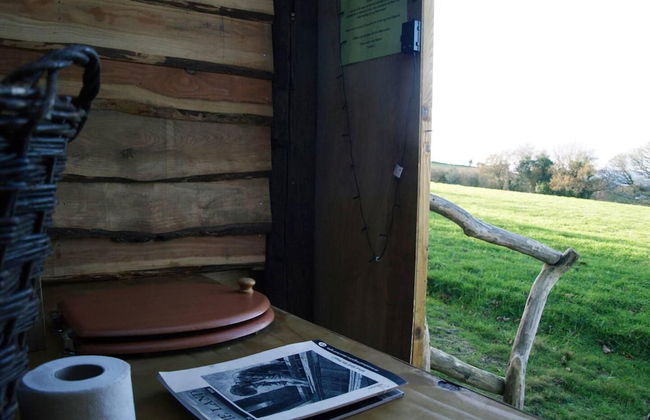 Roundhouse Yurt, Stunning Views, Totnes Dartmouth - Foto 6