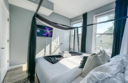 Stylish Secret, 1 FREE Parking, Sleeps 8, Walk to train and Red Bull Arena, 20 Percent OFF - Foto 25