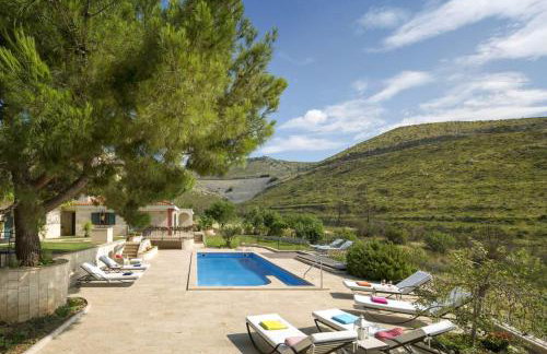 Panoramic Villa in Prgomet, Sea View and Private Pool - Foto 40
