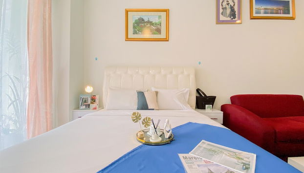 Good And Simply 1Br At Sudirman Suites Apartment - Foto 2, Habitación