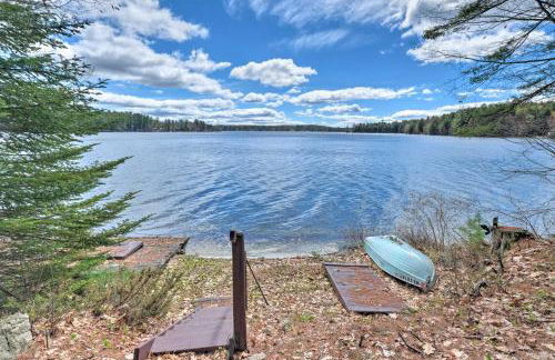 Lakefront Hartford Cabin with Canoe and Boat Ramp - Foto 22