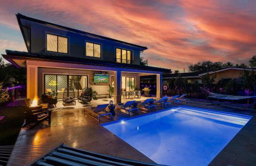 Casa Monstera Heated Saltwater Pool Game Room Golf - Foto 2