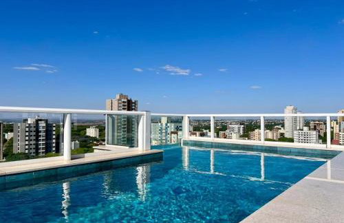 Aptos 1 ou 2 quartos no Centro com Piscina e Academia - Foto 17