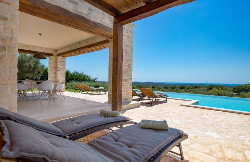 Villa Zelena with Panoramic Seaview and big Pool - Foto 49