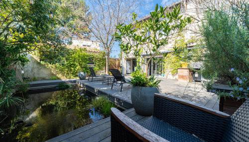 Chambre d'hôtes les Angles 30133 Possibilité jacuzzi - Foto 2, Garden view