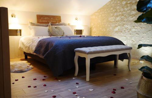 Les Charmes du Lac Gite Romantique avec jacuzzi privatif - Foto 15