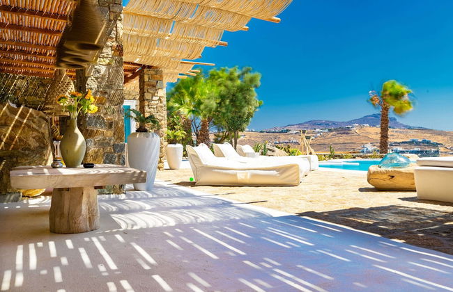 Karkos Beachfront Villa Private pool - Foto 13