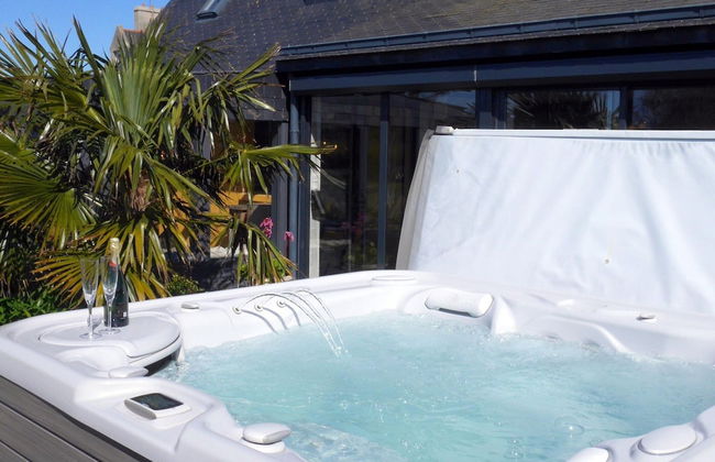 Holiday Home With Jacuzzi, Guisseny - Foto 23