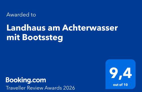 Landhaus am Achterwasser mit Bootssteg - Foto 43