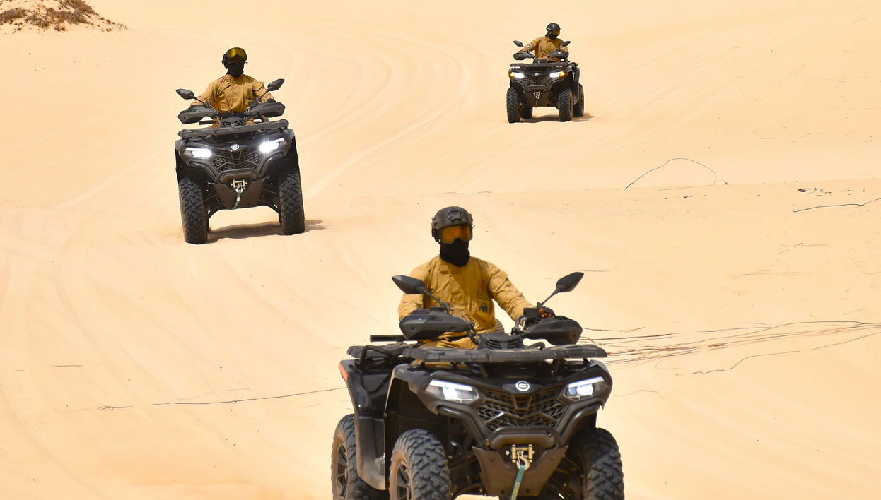 Tour de quadriciclo pelo deserto de Viana e Cabo de Santa Maria