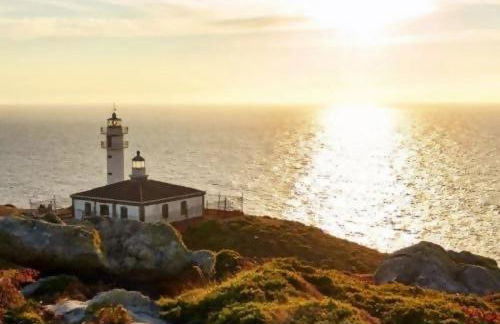 Mar no Camiño Terraza, chimenea de leña y bañera con vista al mar - Foto 24