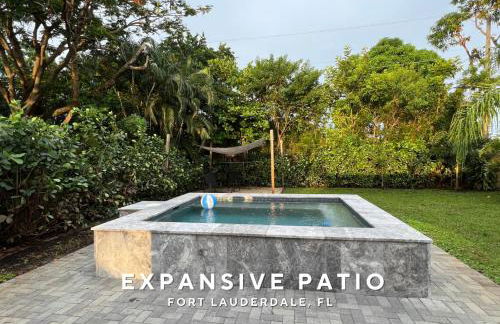Private Heated Plunge Pool Spa and Secluded Patio - Fort Lauderdale - Foto 12