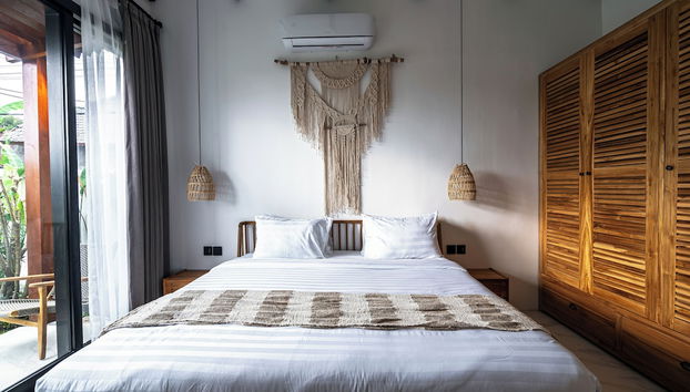 Ubud Blue Wave Villa Luxury 3 BR & Private Pool - Foto 3, Habitación