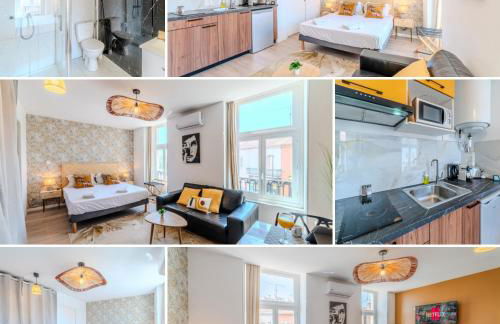 Mimosa Roanne centre-ville - Parking & Clim - Foto 3