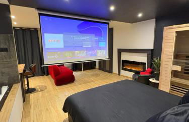 Parenthèse Enchantée pour Deux Spa privé sauna & vidéoprojecteur - Foto 21