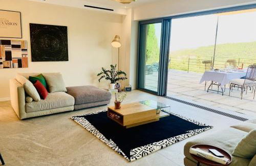 VillaM with heated pool, panoramic view, sea - Foto 3