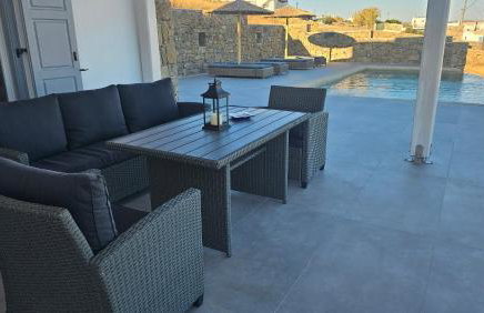 Aether Mykonos 3BR Villa with Serene Port & Town Views - Foto 12