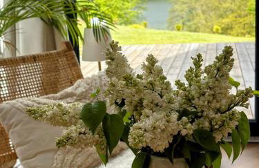 Stodoła Rzym - domek, jacuzzi, sauna, jezioro, las - Foto 54