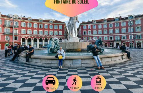 CASA REINE JEANNE- ideal groups & family -CENTRAL near train station - PARKING - New&CONFORT-AC - Foto 57