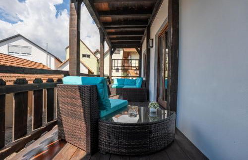 Design-Fachwerk-Suite - Balkon-Parkplatz-Therme - Foto 29